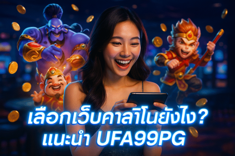 เลือกเว็บคาสิโนยังไง? แนะนำ UFA99PG