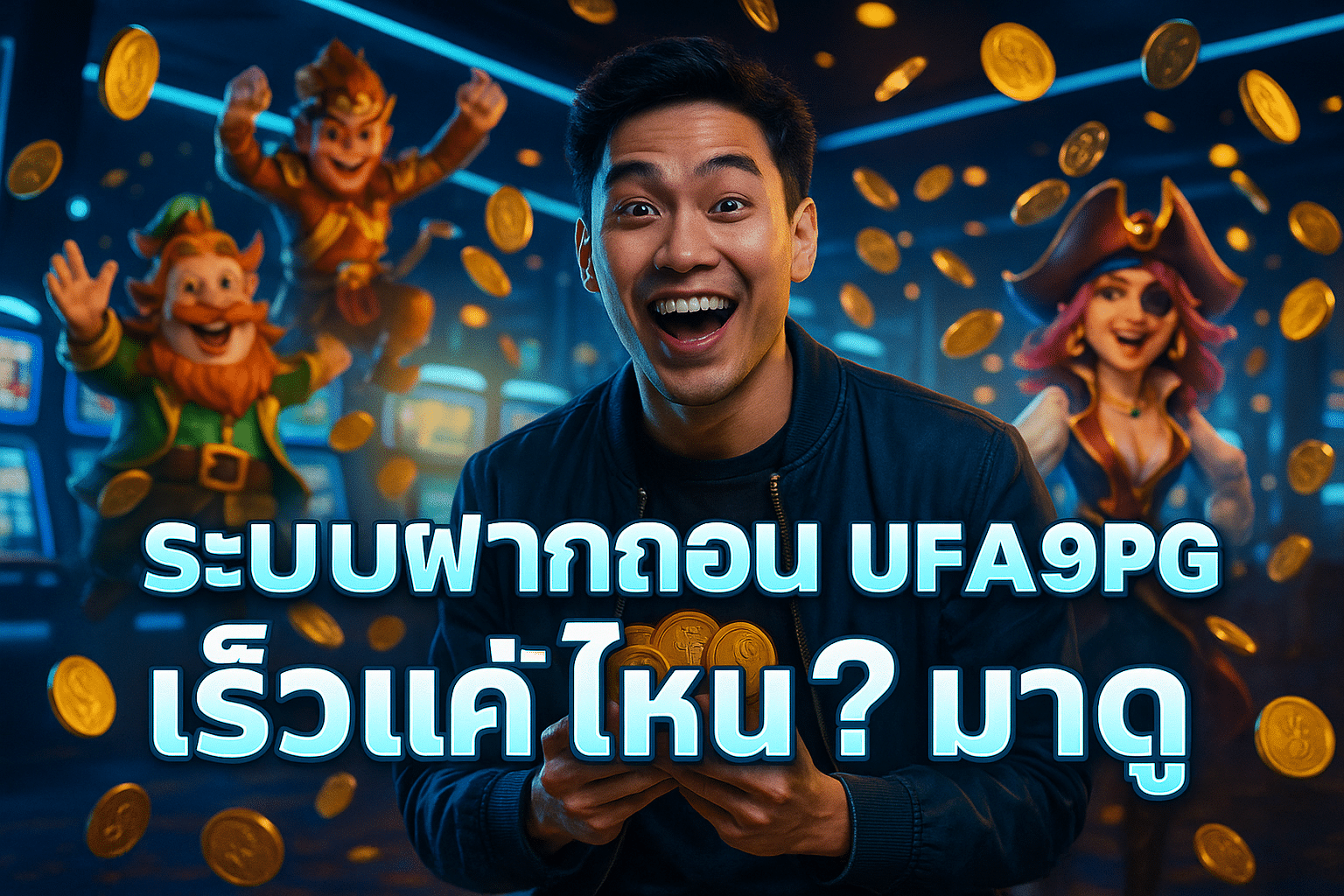 ระบบฝากถอน UFA99PG เร็วแค่ไหน? มาดู