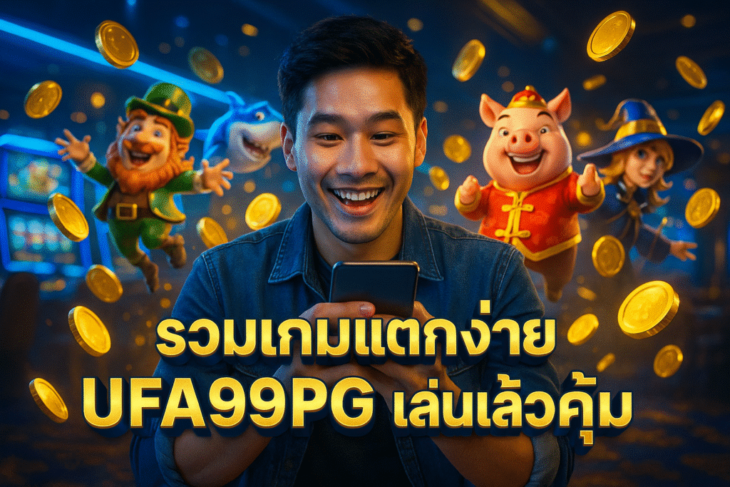 รวมเกมแตกง่าย UFA99PG เล่นแล้วคุ้ม