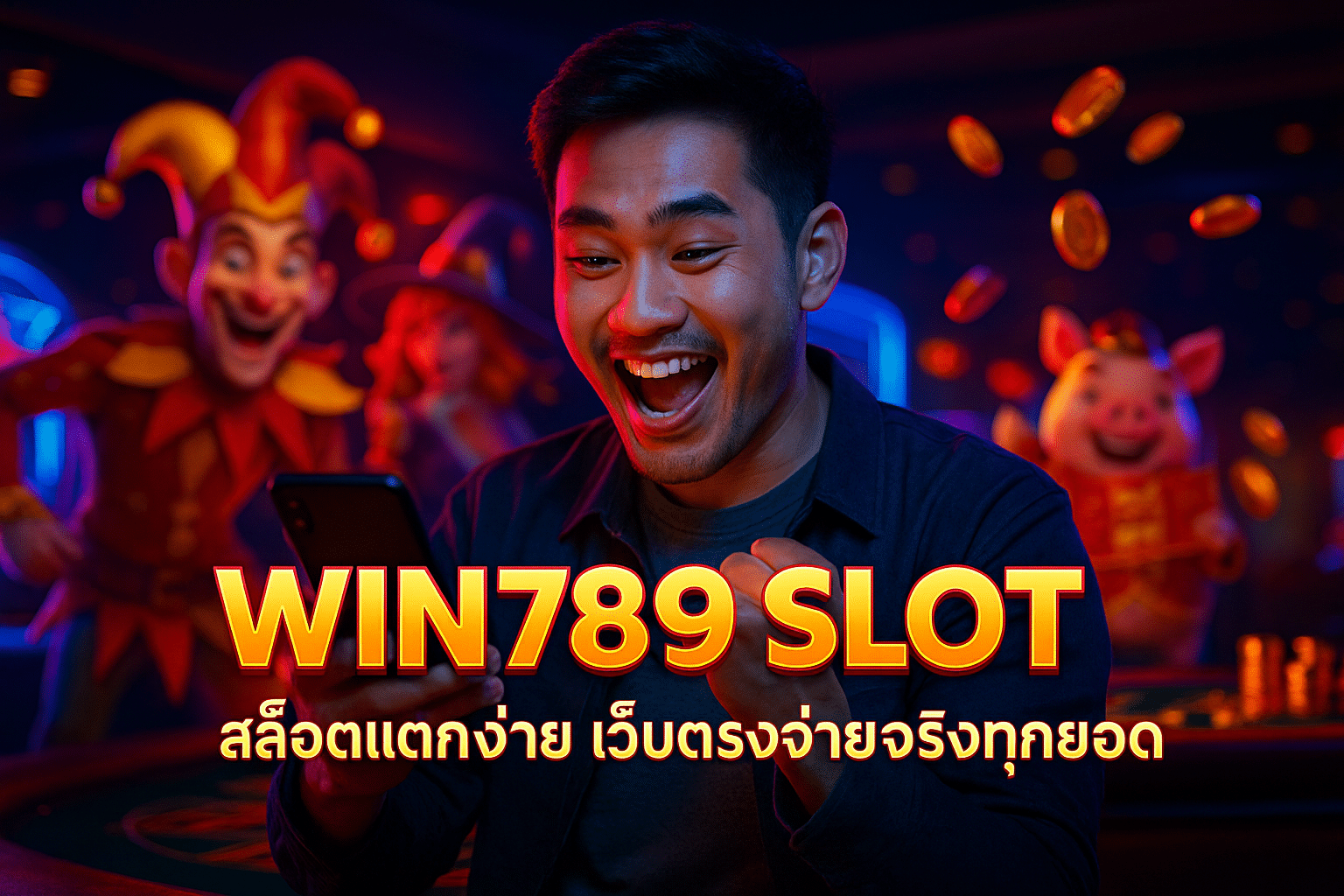 WIN789 SLOT สล็อตแตกง่าย เว็บตรงจ่ายจริงทุกยอด